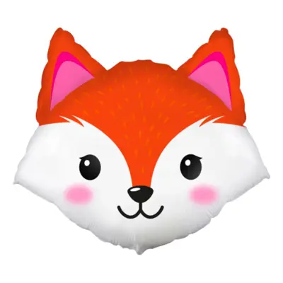 Folieballong Glad Räv