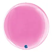 Folieballong Globe Fuchsia