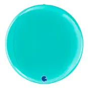 Folieballong Globe Rund Tiffany - 1-pack