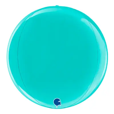 Folieballong Globe Rund Tiffany - 1-pack