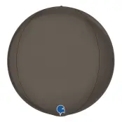 Folieballong Globe Stor Grå