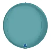 Folieballong Globe Turkos