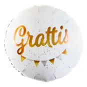Folieballong Grattis