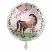 Folieballong Grattis på Födelsedagen Häst
