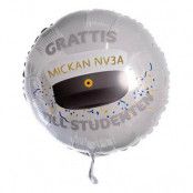 Folieballong Grattis till Studenten!