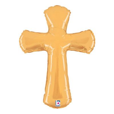 Folieballong Guldkors