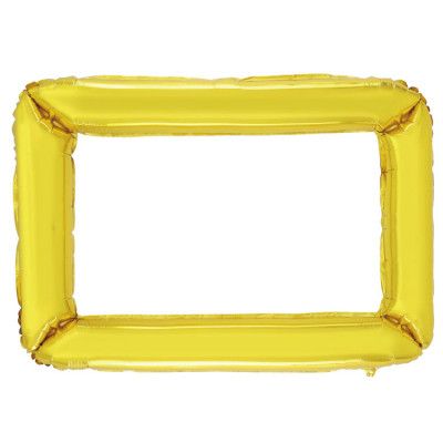 Folieballong Guldram 87x72cm