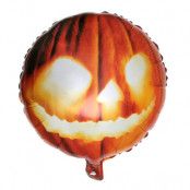 Folieballong Halloweenpumpa Orange