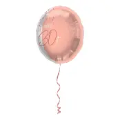 Folieballong Happy 30th Lush Blush