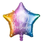 Folieballong Happy Birthday