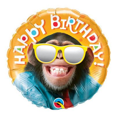 Folieballong Happy Birthday Apa