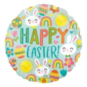 Folieballong Happy Easter