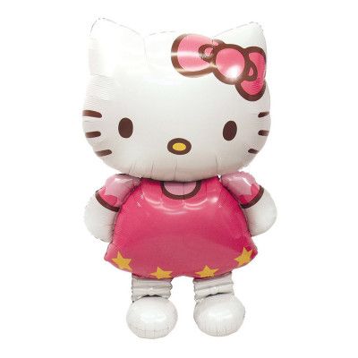 Folieballong Hello Kitty Airwalker