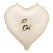 Folieballong Hjärta Love