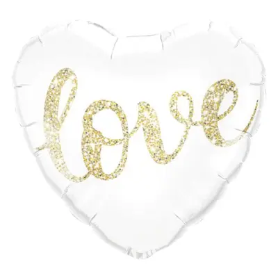 Folieballong Hjärtformad