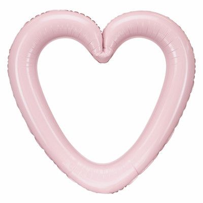 Folieballong Hjärtram