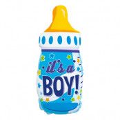 Folieballong It's a Boy Nappflaska