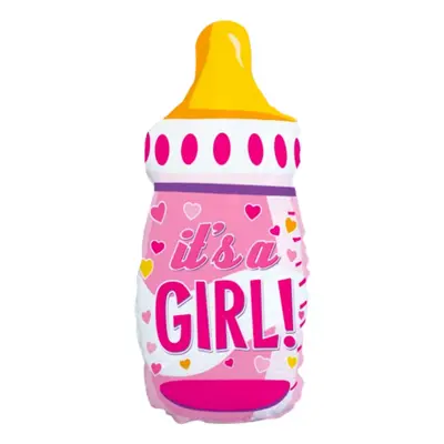 Folieballong It's a Girl Nappflaska