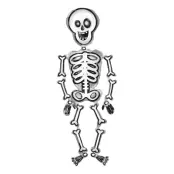Folieballong Jätteskelett Airwalker