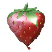 Folieballong Jordgubbe