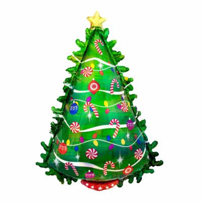 Folieballong Julgran