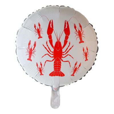 Folieballong Kräftskiva