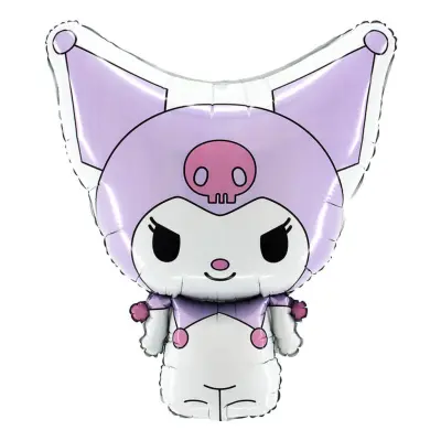 Folieballong Kuromi Lilac Shape