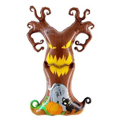 Folieballong Läskigt Träd XL