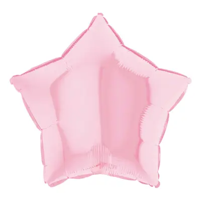 Folieballong Ljusrosa Stjärna