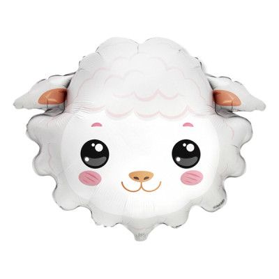 Folieballong Lyckligt Får