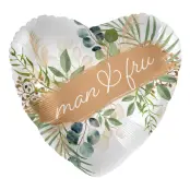 Folieballong Man & Fru Bröllop