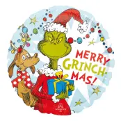 Folieballong Merry Grinchmas