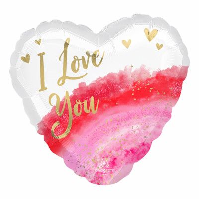 Folieballong Mini I Love You