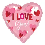Folieballong Mini I Love You Hjärta