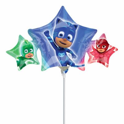 Folieballong Mini Pyjamashjältarna