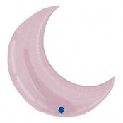 Folieballong Moon Pastellrosa - 1-pack