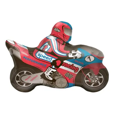 Folieballong Motorcykel