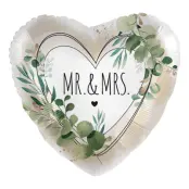Folieballong Mr.&Mrs