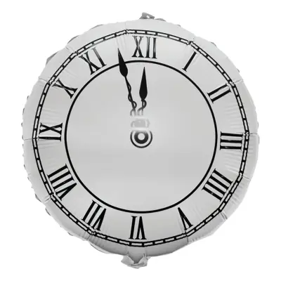 Folieballong Nyårsklocka