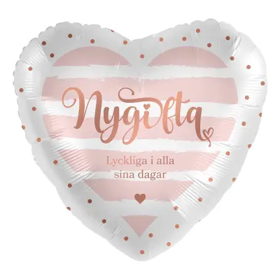 Folieballong Nygifta