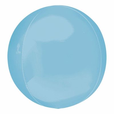 Folieballong Orbz Blå Pastell