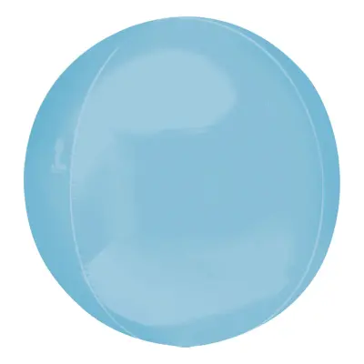 Folieballong Orbz Blå Pastell