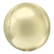 Folieballong Orbz Gul Pastell