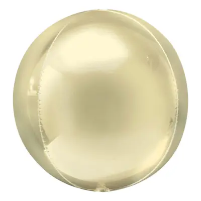 Folieballong Orbz Gul Pastell