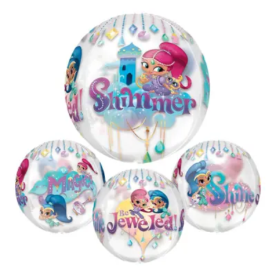 Folieballong Orbz Shimmer & Shine