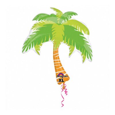 Folieballong Palmträd - 83 cm