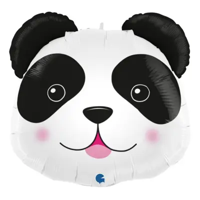Folieballong Panda Huvud
