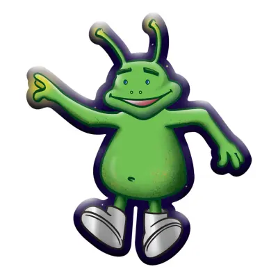 Folieballong Party Alien
