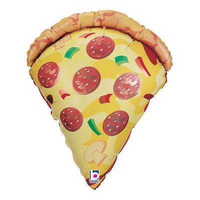 Folieballong Pizzaslice - 1-pack