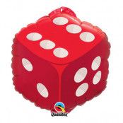Folieballong Pokertärning